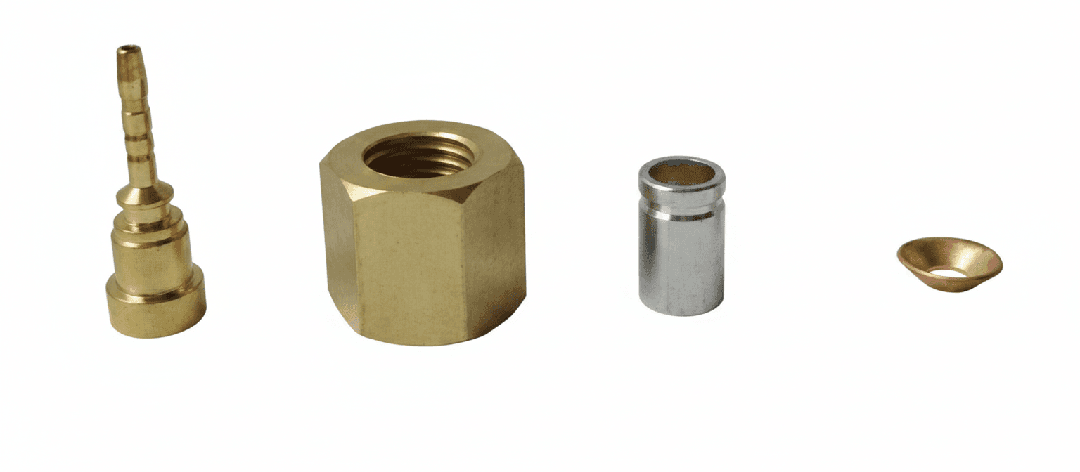 Kit Racor Recto - 1/4" x 5,8mm